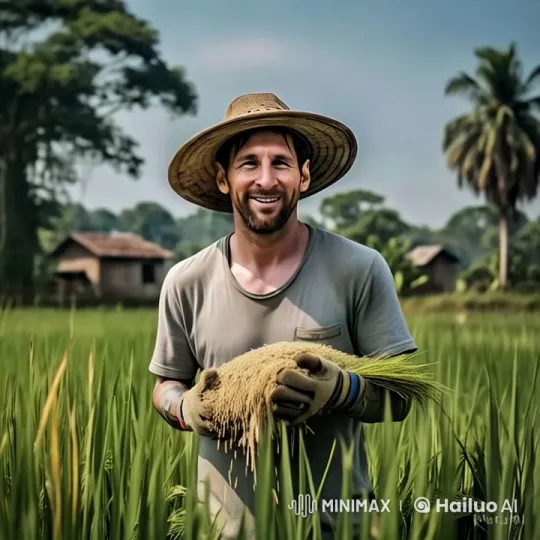 Lionel Messi's Rice Farming Venture – AI Generated Video | Hailuo AI