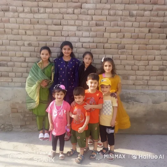 Animated Children's Kung Fu Play on Brick Wall Background – AI Generated Video | Hailuo AI