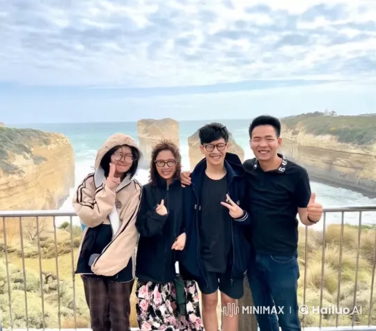 Martial Arts Display Set Against Coastal Cliffs – AI Generated Video | Hailuo AI