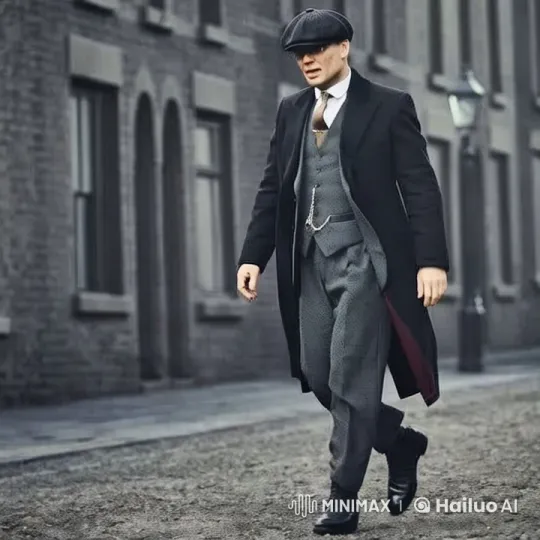 Vintage Gentleman Levitates in Nostalgic Live2D Animation – AI Generated Video | Hailuo AI