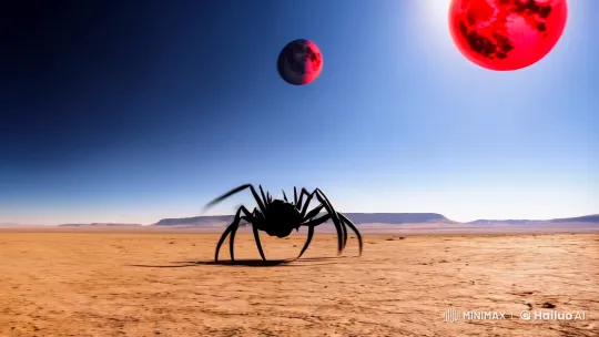 Red Moon Over Ethiopia: The Demon's Dance and Seizure – AI Generated Video | Hailuo AI