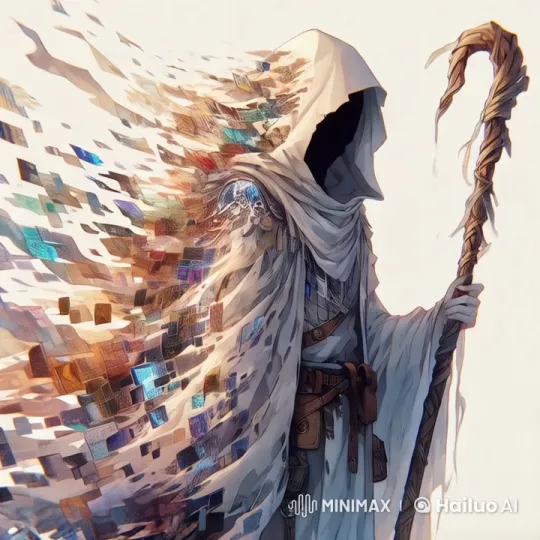 Mysterious Hooded Figure in Enchanted Live2D Animation – AI Generated Video | Hailuo AI