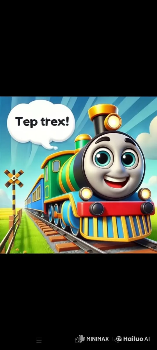 Tutti-Frutti Train's Alphabet Adventure – AI Generated Video | Hailuo AI