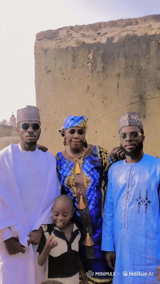 Family Transforms into Kung Fu Fighters in Front of Ancient Wall – AI Generated Video | Hailuo AI