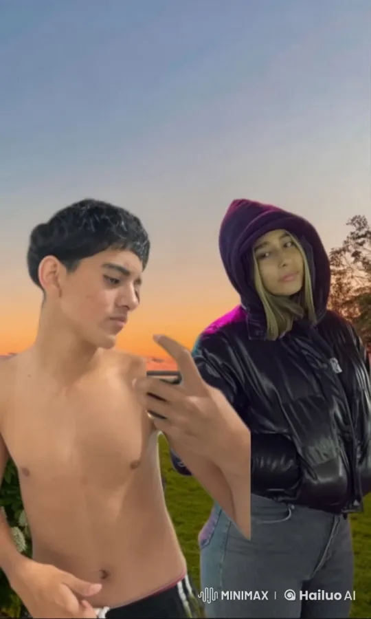 Romantic Sunset Kiss Animated in Live2D – AI Generated Video | Hailuo AI