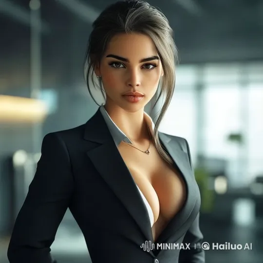 Professional Woman in Modern Office Animation – AI Generated Video | Hailuo AI
