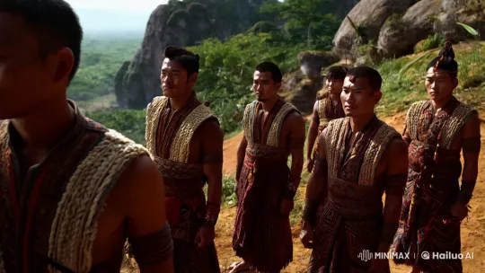 Myanmar Warriors Amidst Battle's Aftermath – AI Generated Video | Hailuo AI