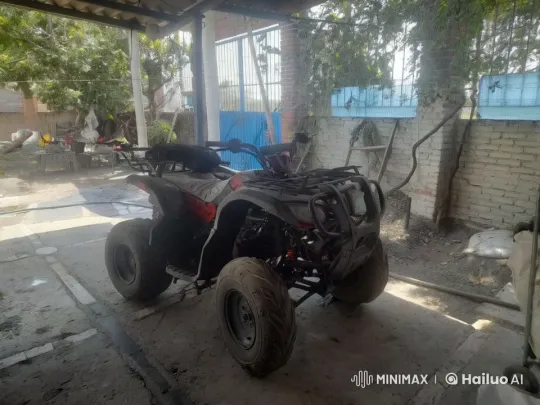 ATV Transforms into a Robot in Rustic Setting – AI Generated Video | Hailuo AI