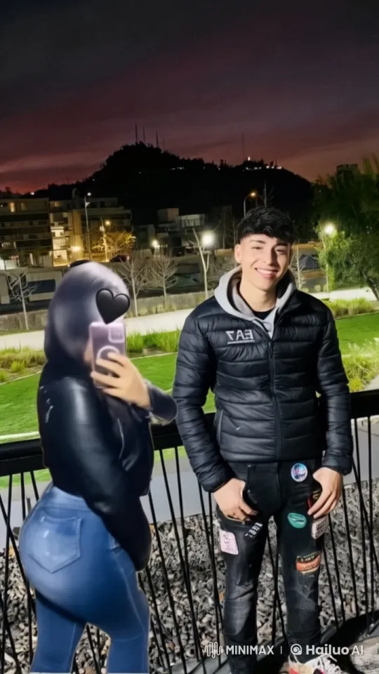 Young Couple's Intimate Dusk Moment Captured in Live2D – AI Generated Video | Hailuo AI