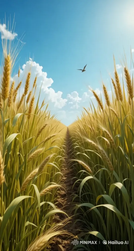 Organic vs. Enhanced Barley: A Serene Live2D Illustration – AI Generated Video | Hailuo AI