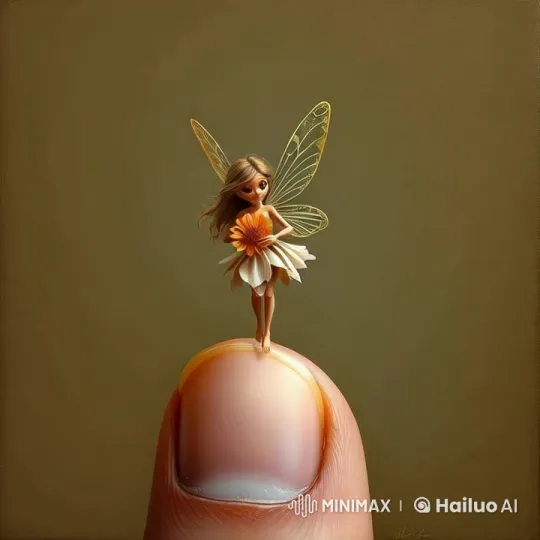 Enchanting Fairy Offers Flower with Grace – AI Generated Video | Hailuo AI