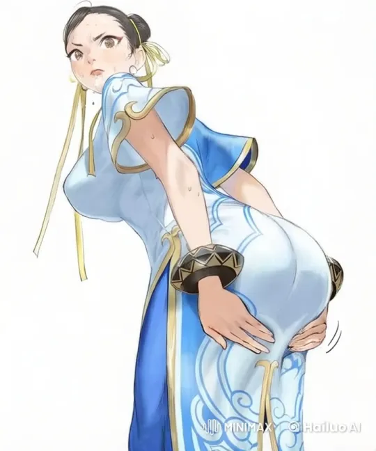 Live2D Animation: Flirtatious Female Character in Detailed Outfit – AI Generated Video | Hailuo AI