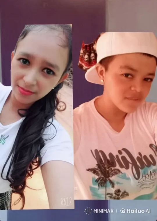 Animated Split-Screen Embrace and Kiss – AI Generated Video | Hailuo AI