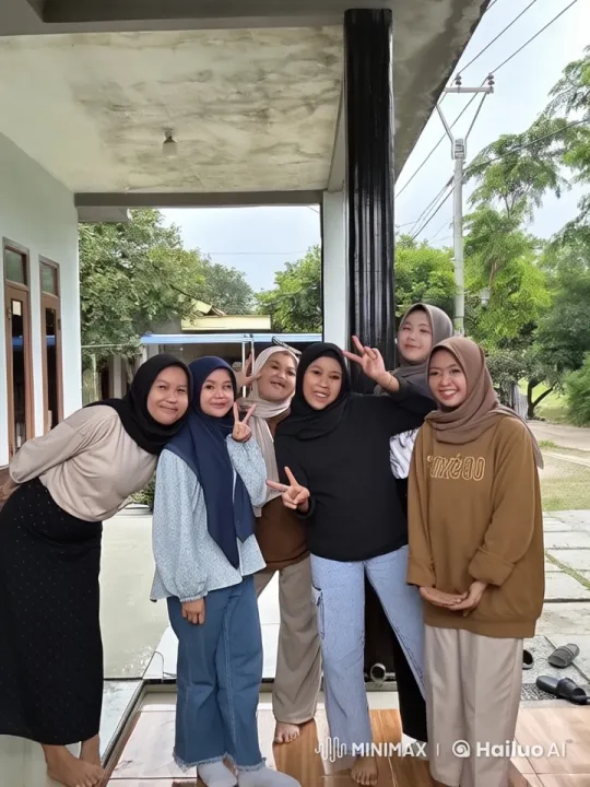 Six Young Women Practicing Kungfu in a Live2D Animated Setting – AI Generated Video | Hailuo AI