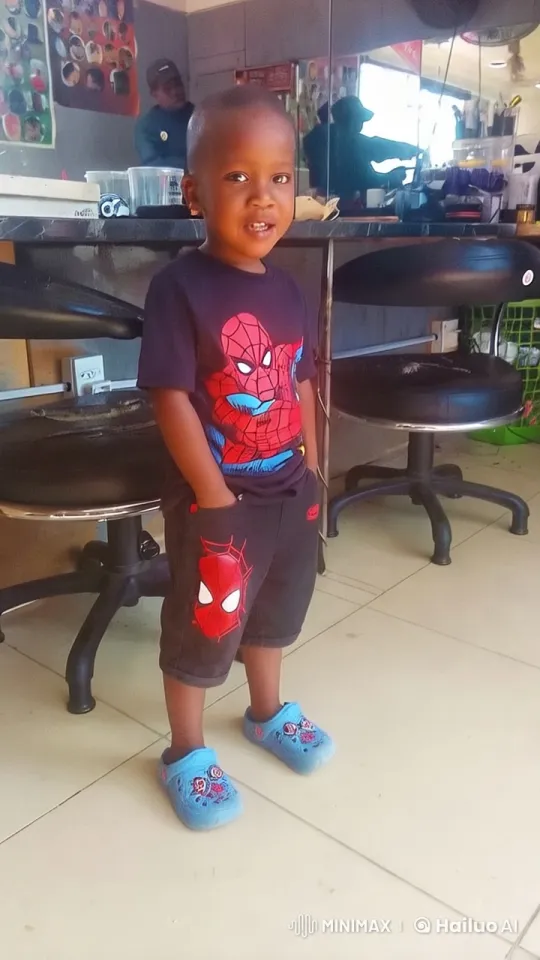 Child Performs Kungfu in Spiderman Outfit in Barbershop – AI Generated Video | Hailuo AI