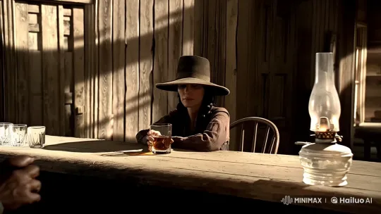 Mystery and Tension in a Western Saloon Standoff – AI Generated Video | Hailuo AI
