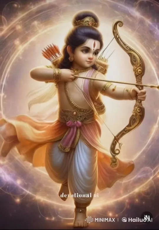 Mystical Archer: A Divine Figure Ready to Launch – AI Generated Video | Hailuo AI