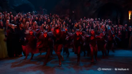 Demons Reveal Stunning Transformation in Shocking Scene – AI Generated Video | Hailuo AI