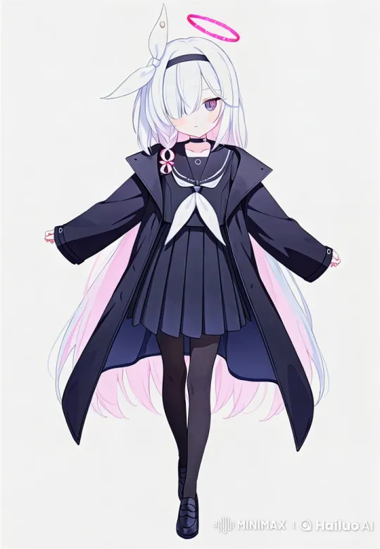 Cute Anime Character Performs Graceful Dance in Live2D – AI Generated Video | Hailuo AI
