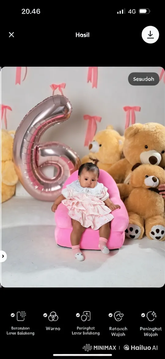 Baby in Pink Dress Shows Off Kungfu Skills – AI Generated Video | Hailuo AI