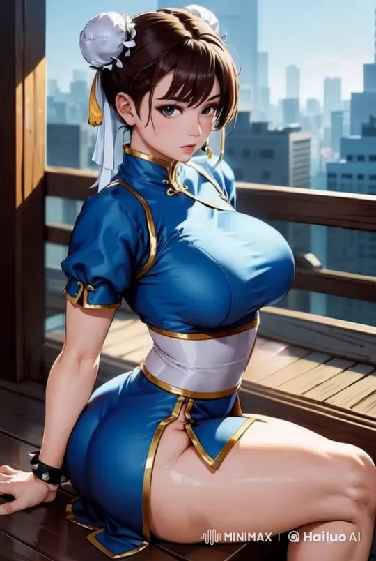 Raging Storm: Animated Female Character in Urban Setting – AI Generated Video | Hailuo AI