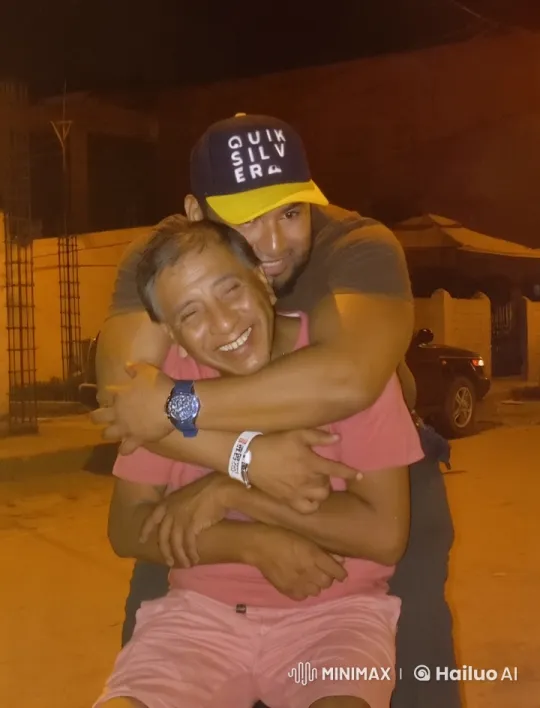 Two Gentlemen Share an Intimate Moment Outdoors – AI Generated Video | Hailuo AI