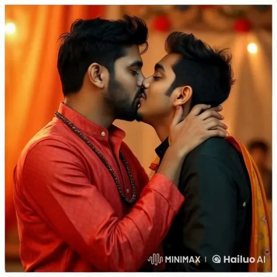 Traditional Attired Couple Sharing Intimate Moment – AI Generated Video | Hailuo AI