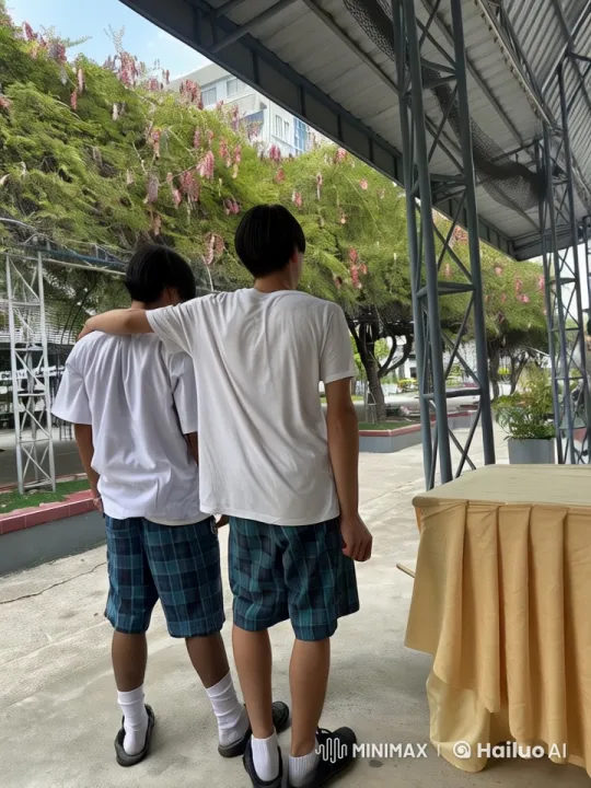 Young Students Showcase Impressive Kungfu in Animated Scene – AI Generated Video | Hailuo AI