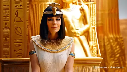 Queen Merneith's Majestic Reign in Opulent Egypt – AI Generated Video | Hailuo AI