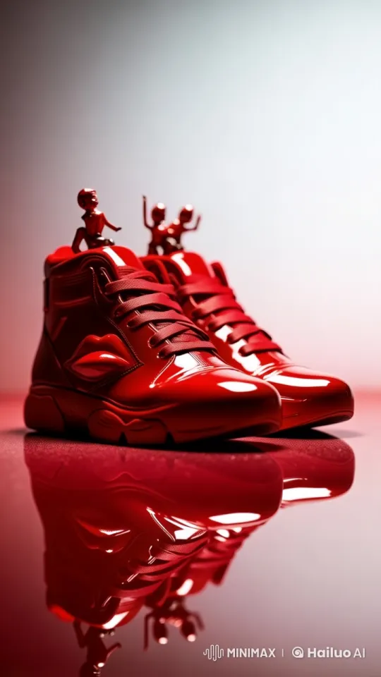 High-Fashion Sneakers Showcase: Step into Luxury – AI Generated Video | Hailuo AI