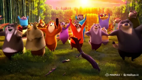 Title: Forest Animals Celebrate Unity and Joy – AI Generated Video | Hailuo AI