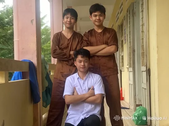 Young Men Practice Kung Fu on Balcony – AI Generated Video | Hailuo AI