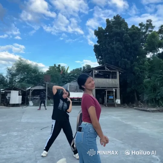 Live2D Animated Kung Fu Duo Showcases Skills in Urban Setting – AI Generated Video | Hailuo AI