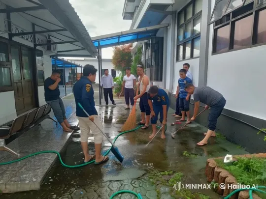 Kungfu Masters Blend Martial Arts with Cleaning – AI Generated Video | Hailuo AI