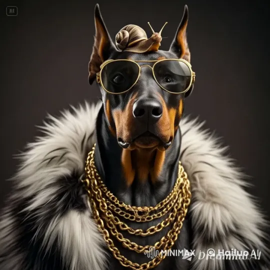 Regal Dog and Snail Transform into Monsters – AI Generated Video | Hailuo AI