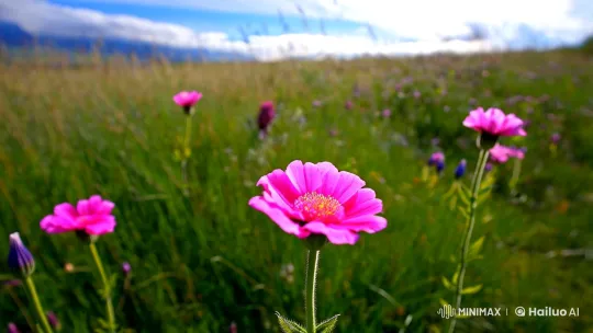 Tranquil Meadow: Butterfly's Graceful Dance – AI Generated Video | Hailuo AI