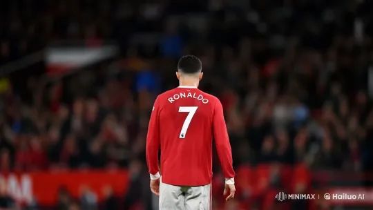 Cristiano Ronaldo's Confident Walk in a Cheering Stadium – AI Generated Video | Hailuo AI