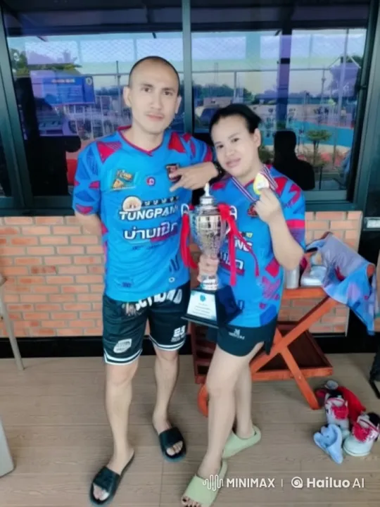 Winners Display Trophy, Showcase Kungfu Skills – AI Generated Video | Hailuo AI