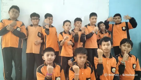 Young Students Perform Energetic Kungfu Demonstration – AI Generated Video | Hailuo AI