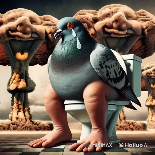 Pigeon Transforms into Shaq, Shares Kiss with LeBron in Live2D Animation – AI Generated Video | Hailuo AI