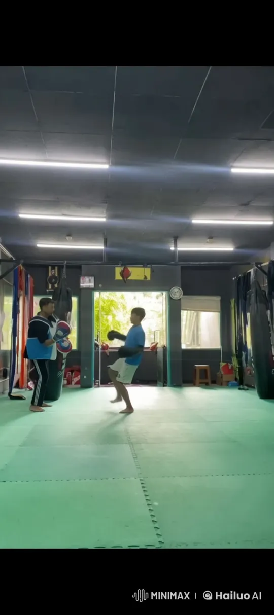 Intense Live2D Kungfu Sparring Session – AI Generated Video | Hailuo AI