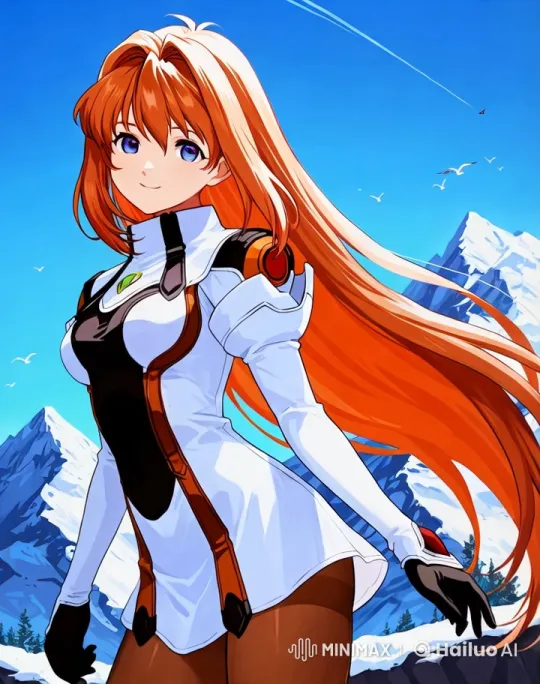 Futuristic Character in Serene Mountain Setting – AI Generated Video | Hailuo AI