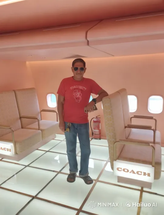 Kung-Fu Master Performs Gracefully in Airplane Cabin – AI Generated Video | Hailuo AI