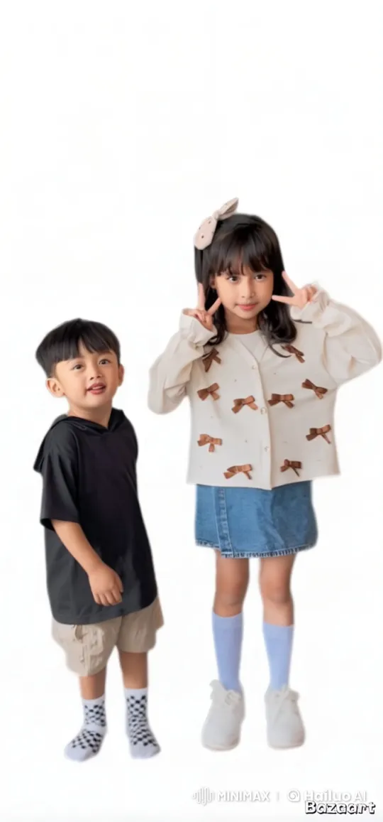 Children Perform Energetic Kung Fu Routine in Live2D Animation – AI Generated Video | Hailuo AI