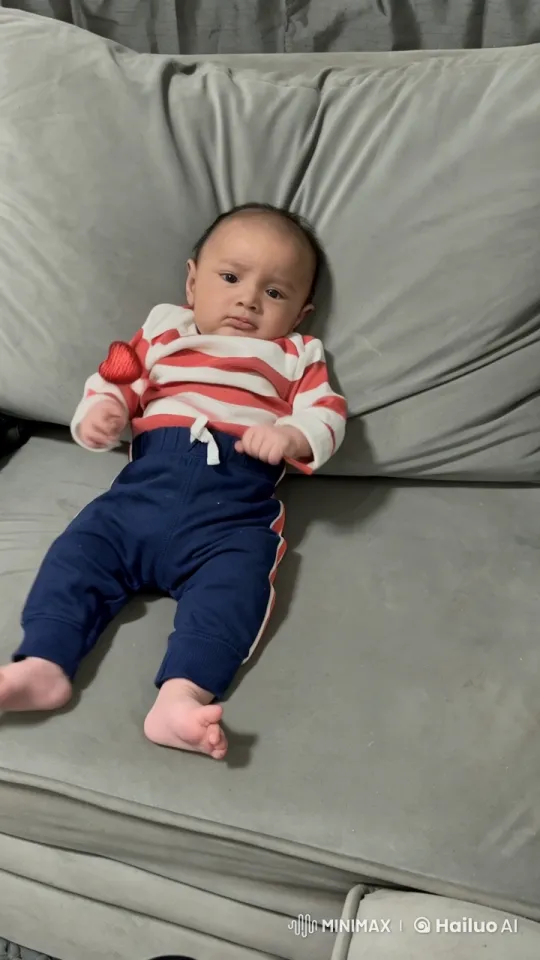 Baby's Animated Kung Fu Moves on Couch – AI Generated Video | Hailuo AI