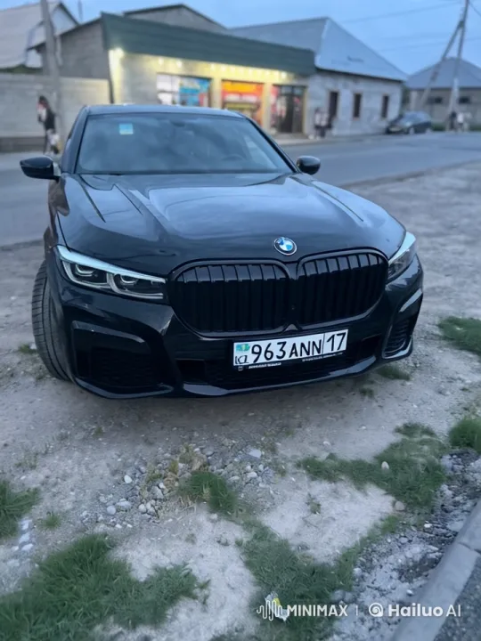 BMW Drives from Gravel to Road in Twilight Setting – AI Generated Video | Hailuo AI