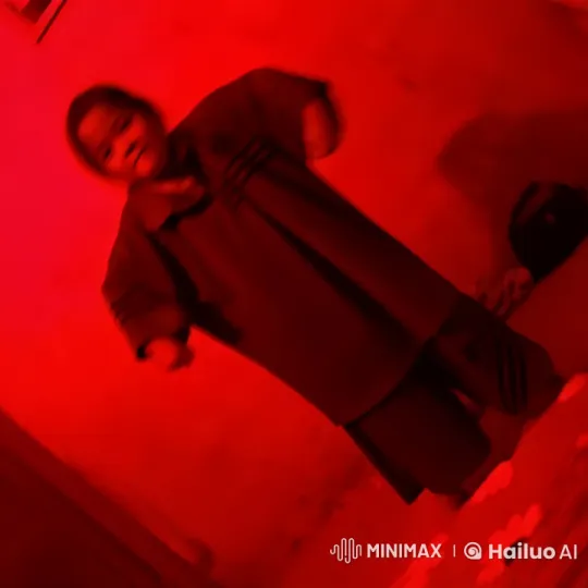 Red-Lit Live2D Scene of a Person in Subtle Motion – AI Generated Video | Hailuo AI