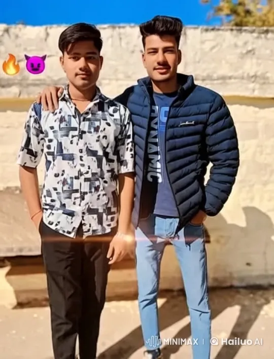 Friends Embrace in Serene Snowfall – AI Generated Video | Hailuo AI