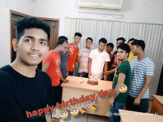 Birthday Celebration with Energetic Kungfu Performance – AI Generated Video | Hailuo AI