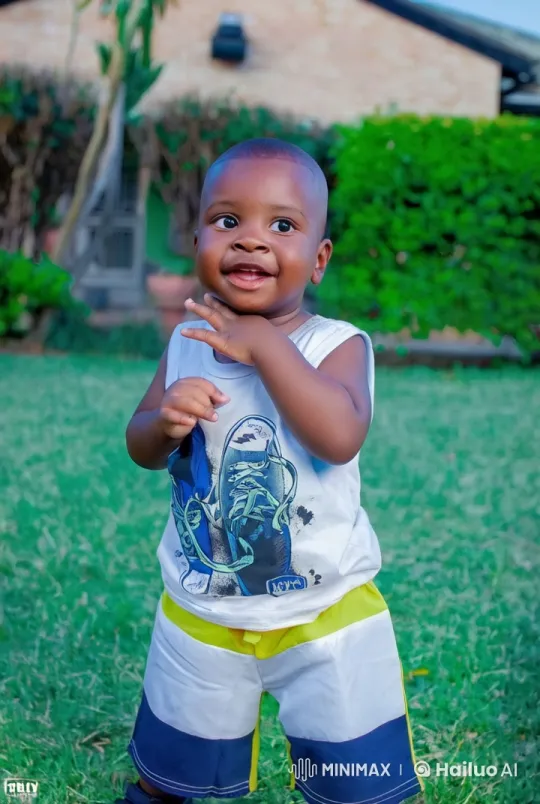 Toddler Enthusiastically Practices Kungfu in Garden – AI Generated Video | Hailuo AI